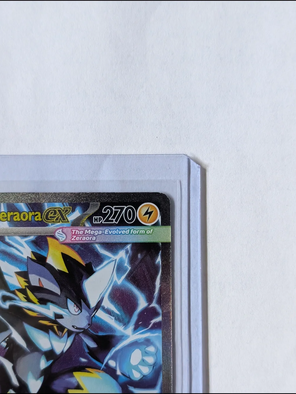 Mega Zeraora ex Pokemon Card 114/084 Holofoil Near Mint